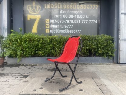 เก้าอี้เสื้อกั๊กสีแดง งานเก่า งานวินเทจ (มี 370 ตัว) ***สินค้าขายตามสภาพนะคะ***