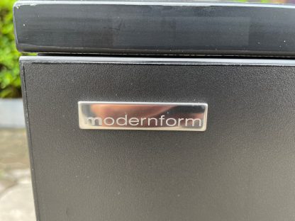 ตู้โมบายเหล็ก สีดำ 2 ลิ้นชัก แบรนด์ modernform