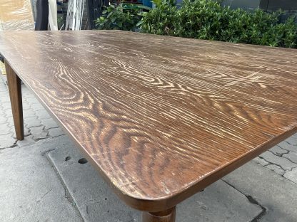 โต๊ะไม้อเนกประสงค์ไม้จริง สีน้ำตาล