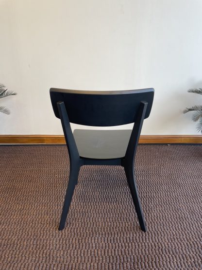 เก้าอี้ โครงพลาสติกสีดำ