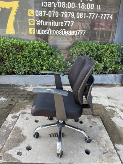 เก้าอี้สำนักงานเพื่อสุขภาพ แบรนด์ CL เบาะผ้าตาข่ายสีดำ
