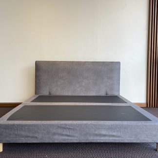 เตียงโครงไม้จริง 6 ฟุต