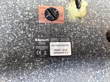 40.ลำโพง Klipsch Pro-650T-RK Rock Speaker 6.5 นิ้ว 100 วัตต์ ทั้งหมด 2 ชิ้น