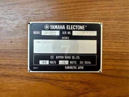 27.Yamaha Electric Piano รุ่น P-301 Made In Japan