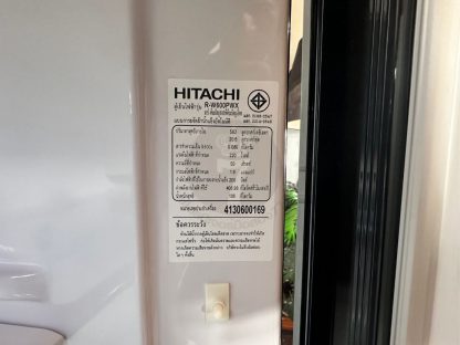 39.ตู้เย็น 4 ประตู 20.6Q แบรนด์ HITACHI รุ่น R-W600PWX