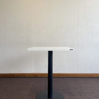 โต๊ะอเนกประสงค์ ท็อปไม้จริง สีน้ำตาลลายไม้ โครงขาเหล็ก