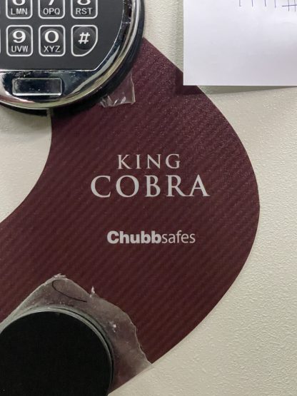 ตู้เซฟ (ใบ 1) แบรนด์ Chubbsafes รุ่น KING COBRA
