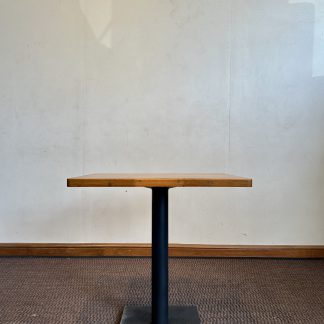 โต๊ะกลาง ท็อปไม้ สีน้ำตาล โครงขาเหล็ก สีดำ