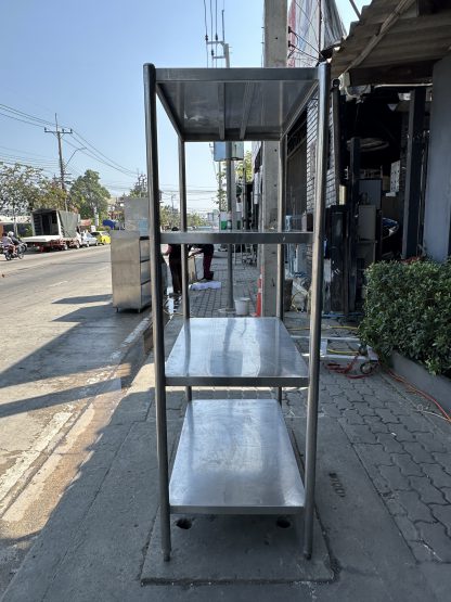 ชั้นวางของสแตนเลส 4 ชั้นวาง (สูง 181 CM.)