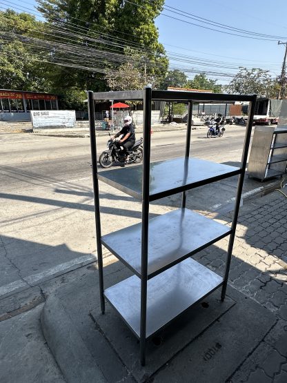 ชั้นวางของสแตนเลส 4 ชั้นวาง (สูง 181 CM.)