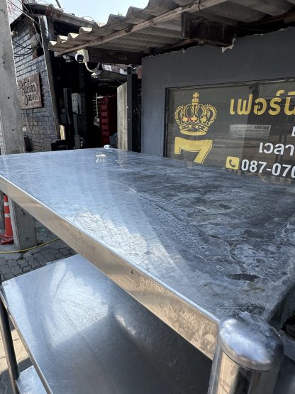 ชั้นวางของสแตนเลส 4 ชั้นวาง (สูง 181 CM.)