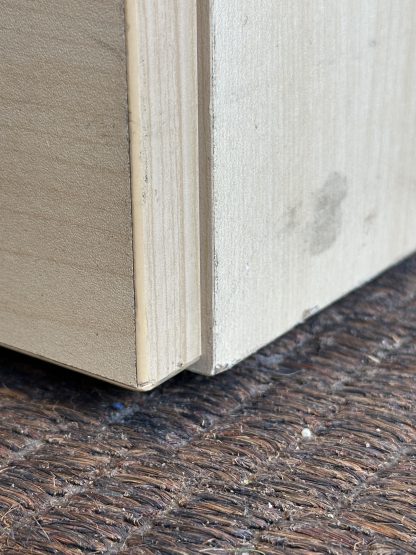 ตู้โมบาย 3 ลิ้นชัก โครงไม้ MDF สีบีชลายไม้ มีล้อเลื่อน