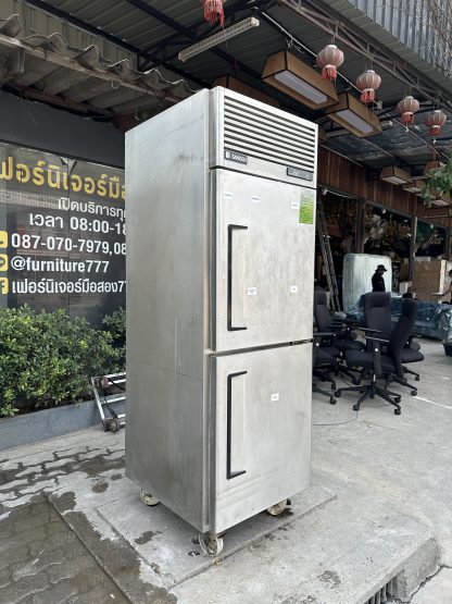 ตู้แช่สแตนเลส 2 ประตู แบรนด์ SANDEN รุ่น SRF2-0687-AS