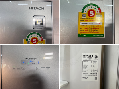 48 ตู้เย็นขนาด 22 คิว แบรนด์ HITACHI รุ่น R-S600P2TH