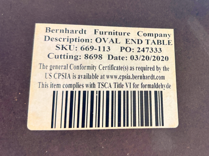 21 โต๊ะข้างอเนกประสงค์ ท็อปหินเทียมสีขาว 2 ชั้น โครงขาเหล็ก แบรนด์ Bernhardt