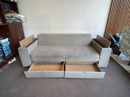 โซฟา 3 ที่นั่ง 2 ช่องเก็บของ 2 ลิ้นชัก แบรนด์ SB FURNITURE