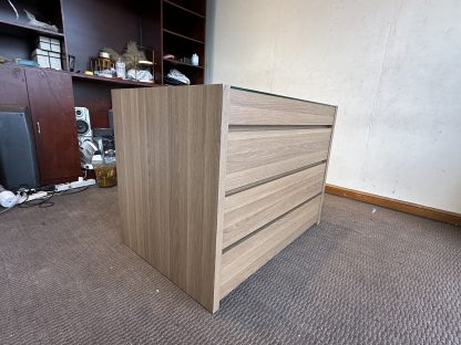 ตู้เก็บเครื่องประดับ 3 บานเปิด ท็อปกระจกเงา 4 ลิ้นชัก แบรนด์ SB FURNITURE