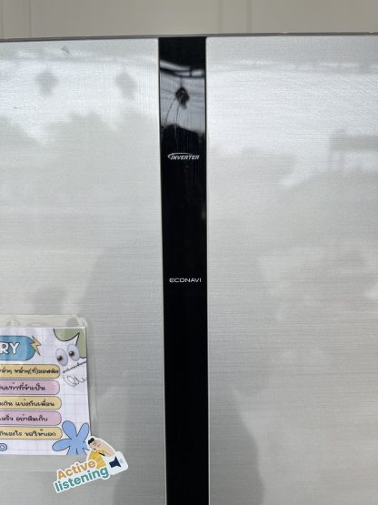 ตู้เย็น 2 ประตู แบรนด์ Panasonic รุ่น NR-BX418V-S ขนาด 13.1 คิว