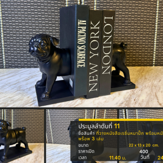 11 ที่วางหนังสือเรซิ่นหมา…