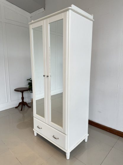 ตู้เสื้อผ้า 2 บานเปิดกระจกเงา 1 ลิ้นชัก แบรนด์ IKEA รุ่น TYSSEDAL
