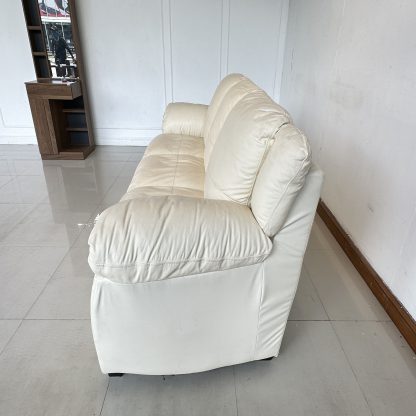 โซฟา 3 ที่นั่ง แบรนด์ SB FURNITURE เบาะหนังแท้ผิวสัมผัส