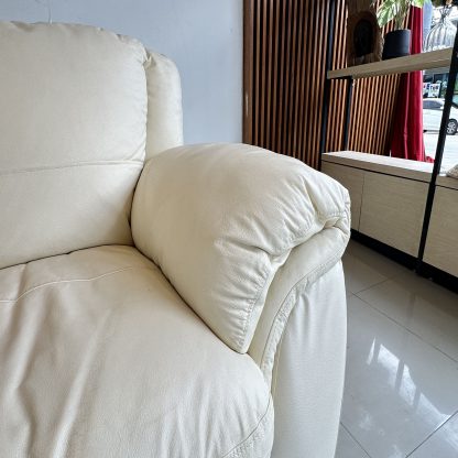 โซฟา 3 ที่นั่ง แบรนด์ SB FURNITURE เบาะหนังแท้ผิวสัมผัส