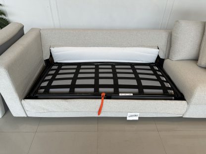 โซฟาเบด 3 ที่นั่ง แบรนด์ IKEA รุ่น VIMLE เบาะผ้าสีเทา ที่นอน รู่น ASVANG