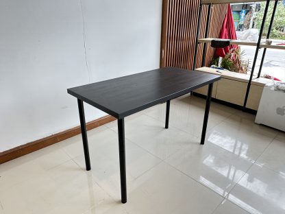โต๊ะทำงาน ( ขนาดกว้าง 120 ) แบรนด์ IKEA ท็อปไม้ MDF รุ่น LAGKAPTEN ขาเหล็กสีดำ รุ่น ADILS