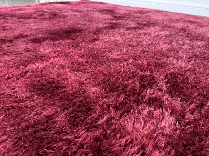 พรมขนยาว สีม่วงเข้ม