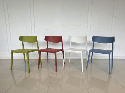 เก้าอี้ แบรนด์ ACTIU (Made in Spain) วัสดุพลาสติก Polypropylene กันแสง UV ได้ Design by RAMOS BASSOLS