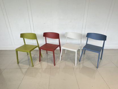 เก้าอี้ แบรนด์ ACTIU (Made in Spain) วัสดุพลาสติก Polypropylene กันแสง UV ได้ Design by RAMOS BASSOLS