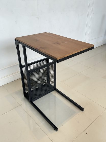 โต๊ะข้าง แบรนด์ IKEA รุ่น FJÄLLBO ท็อปไม้สนสีน้ำตาลเข้ม
