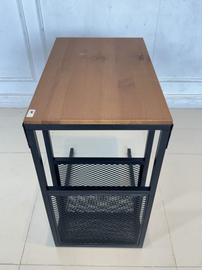 โต๊ะข้าง แบรนด์ IKEA รุ่น FJÄLLBO ท็อปไม้สนสีน้ำตาลเข้ม