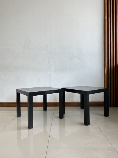 โต๊ะข้าง แบรนด์ IKEA รุ่น LACK โครงไม้ Particle Board สีดำ