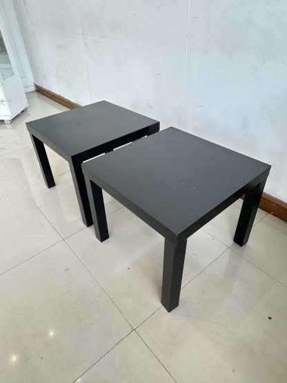 โต๊ะข้าง แบรนด์ IKEA รุ่น LACK โครงไม้ Particle Board สีดำ