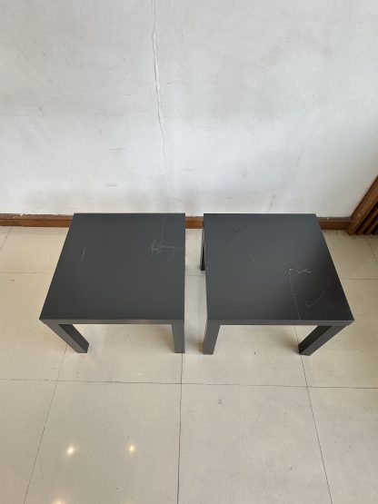 โต๊ะข้าง แบรนด์ IKEA รุ่น LACK โครงไม้ Particle Board สีดำ