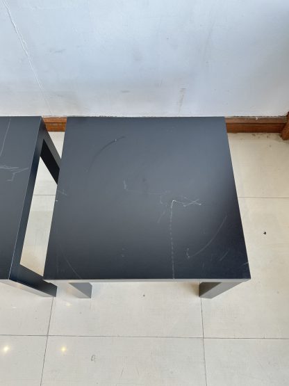 โต๊ะข้าง แบรนด์ IKEA รุ่น LACK โครงไม้ Particle Board สีดำ