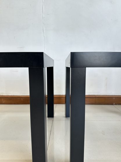 โต๊ะข้าง แบรนด์ IKEA รุ่น LACK โครงไม้ Particle Board สีดำ