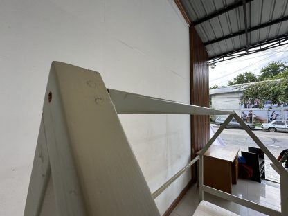 เตียงเด็ก ขนาด 3 ฟุต ทรงบ้าน พร้อมฟูกโฟม แบรนด์ IKEA รุ่น MALFORS
