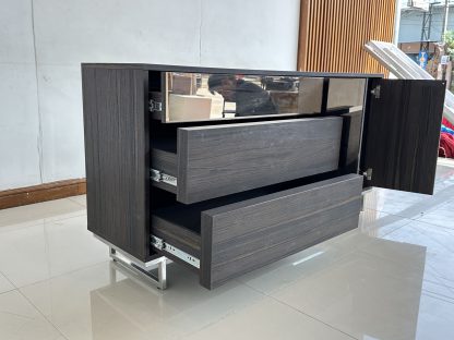 ตู้เก็บของ แบรนด์ SB FURNITURE 2 บานเปิด 3 ลิ้นชัก