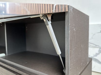 ชุดตู้วางทีวีติดผนัง พร้อมชั้นโชว์ แบรนด์ SB FURNITURE