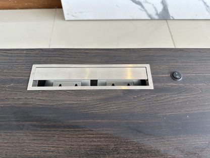 ชุดตู้วางทีวีติดผนัง พร้อมชั้นโชว์ แบรนด์ SB FURNITURE