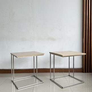 โต๊ะข้าง ท็อปไม้ MDF สีบี…