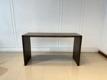 โต๊ะบาร์ ท็อปไม้ MDF อย่างหนา สีน้ำตาลลายไม้