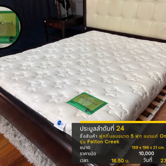 24 ฟูกที่นอนขนาด 5 ฟุต แบรนด์ OmaZz รุ่น Felton Creek