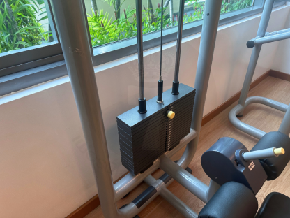 11 เครื่องฝึกกล้ามเนื้อแผ่นหลังและกล้ามเนื้อแขน แบรนด์ Technogym (Element Lat Pulldown)