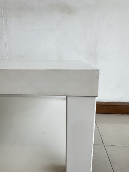 โต๊ะกลาง โครงไม้ MDF สีขาว