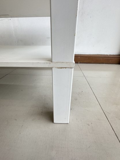 โต๊ะกลาง โครงไม้ MDF สีขาว