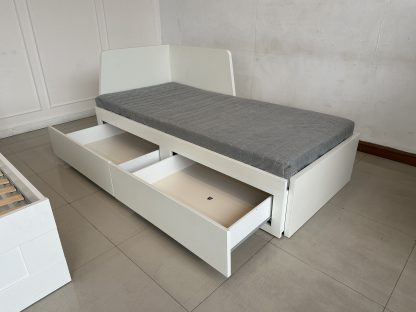 เตียงเดย์เบด 2 ลิ้นชัก ขนาด 3 ฟุต แบรนด์ IKEA รุ่น FLEKKE