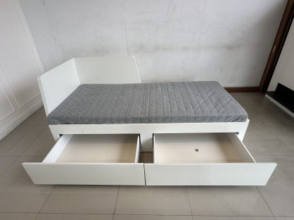 เตียงเดย์เบด 2 ลิ้นชัก ขนาด 3 ฟุต แบรนด์ IKEA รุ่น FLEKKE